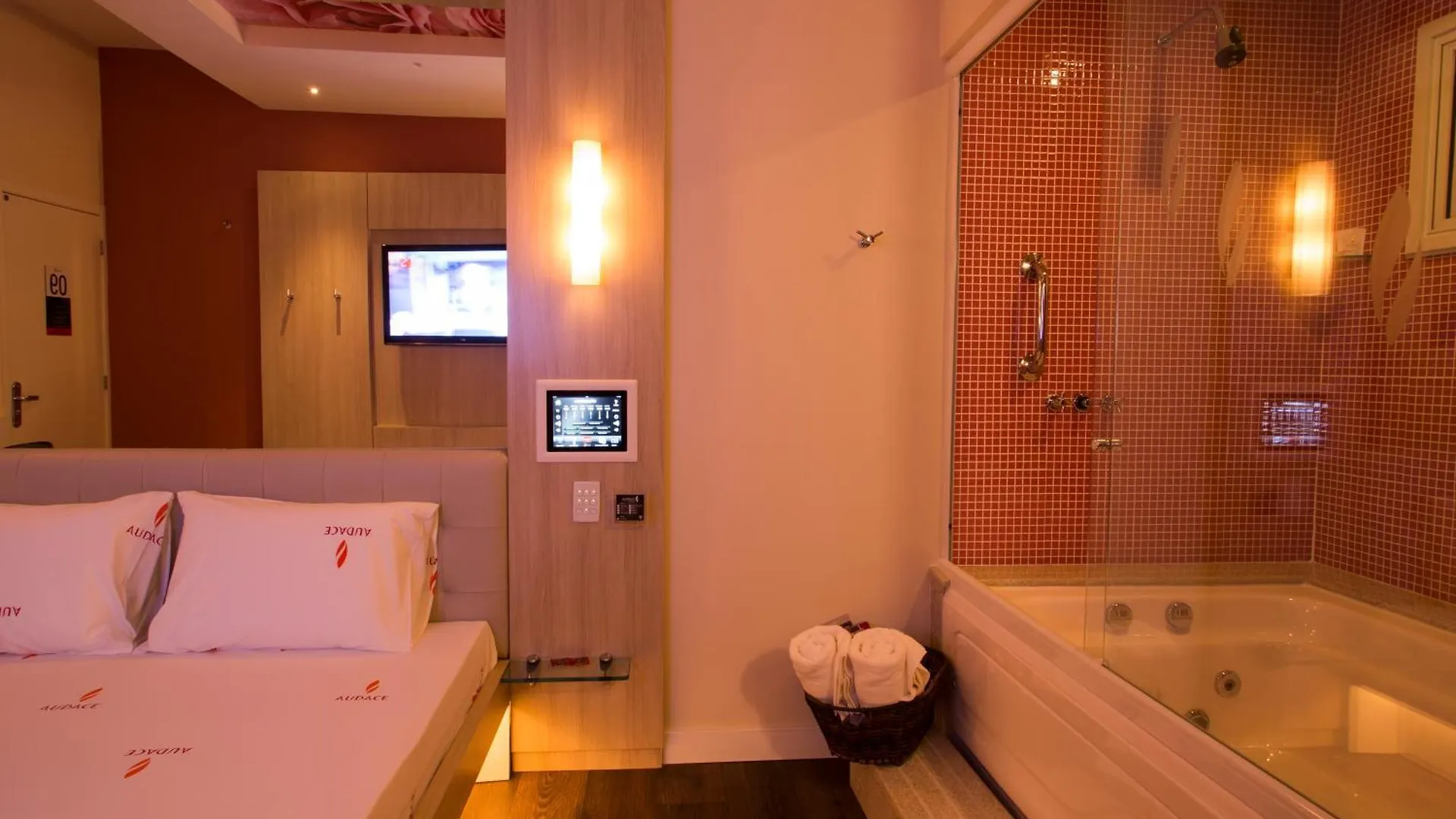Hodinový hotel Audace Motel Porto Alegre Brazílie
